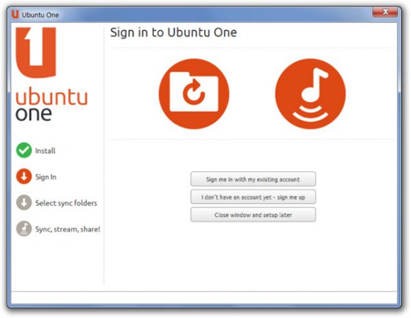 Lưu trữ đám mây trên Android: Ubuntu One